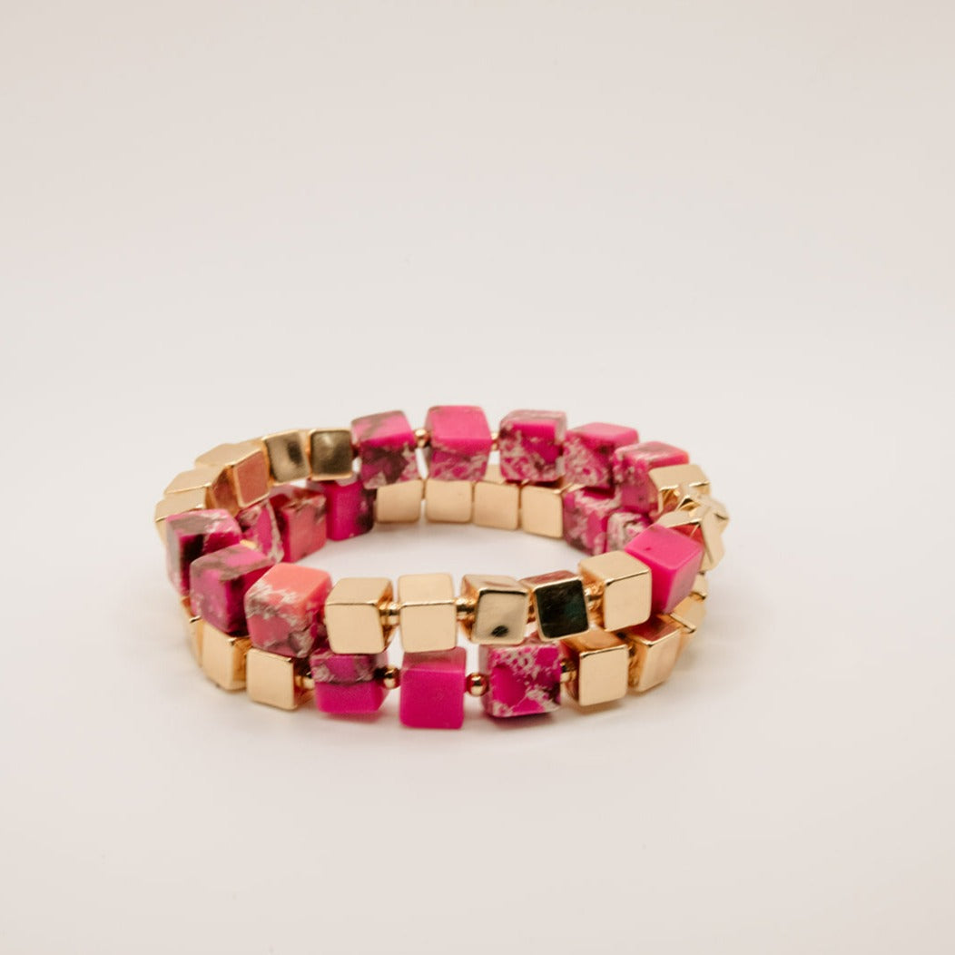 Marbled Bracelet Set